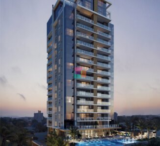 Apartamento em Balneário Piçarras, Itacolomi - Edifício Palm Springs Tower